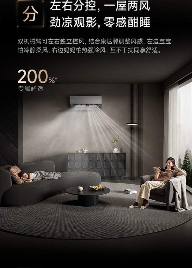 -Wind机械臂空调解决直吹温差噪音难题凯发k8娱乐唯一家有老小不用愁！追觅X(图10)